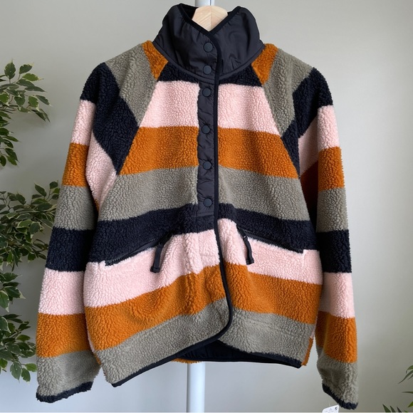 NEW Free People Rocky Ridge Fleece Jacket - Picture 13 of 15